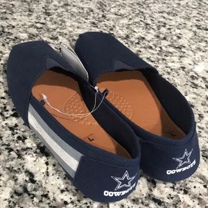 NWT NFL Certified | Dallas Cowboys Tom-style shoes